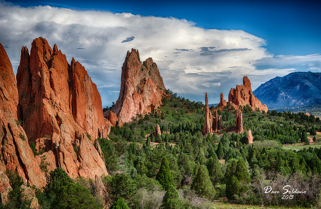 Garden of the Gods in Colorado Springs, CO