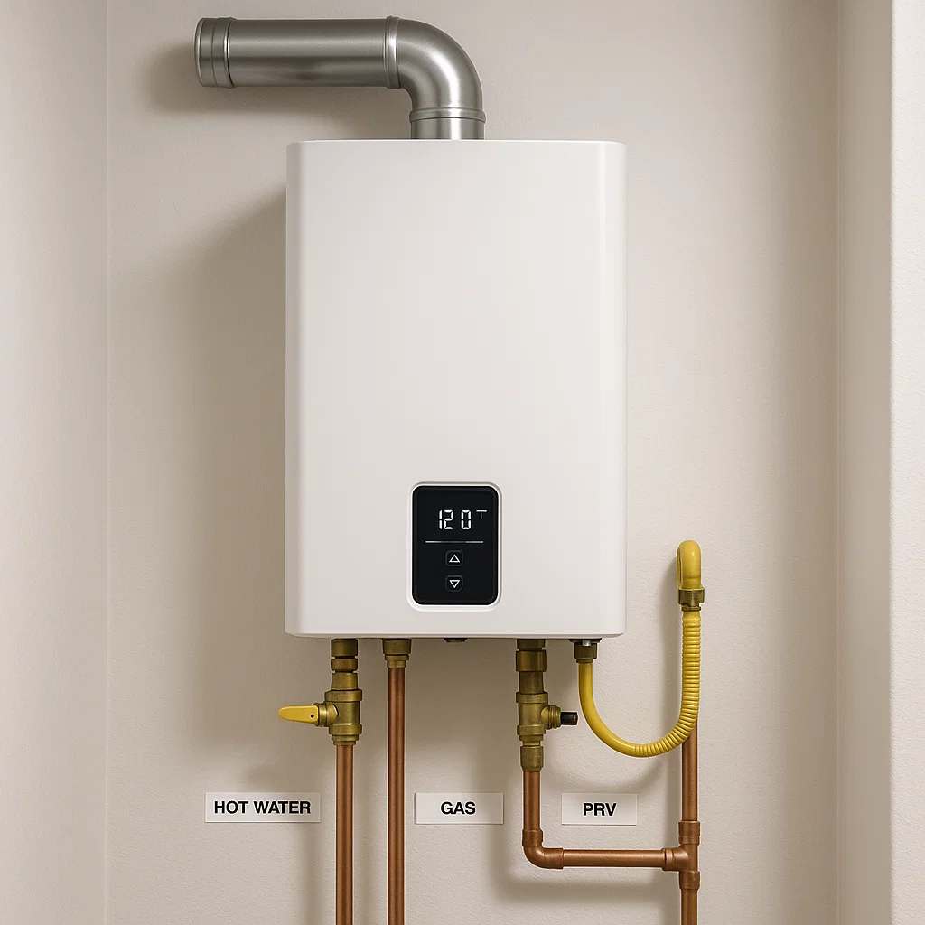 tankless water heater in colorado